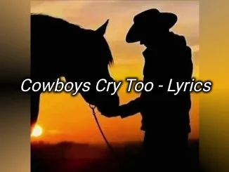 Cowboys Cry Too 1 Cowboys Cry Too Lyrics